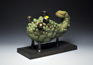 "Elevate" Ceramic Sculpture by Jon McMillan