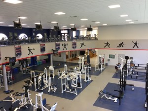 Changes include creation of a total body circuit, increased free weight space, new TVs and increased efficiency for users.