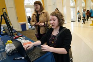 UMW students, faculty, staff and other donors visited the University Center to give throughout the day.