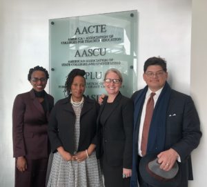Classics, Philosophy and Religion Professor Joe Romero and colleagues from other colleges presented on a panel for the Anchor Institutions Task Force in Washington, D.C.