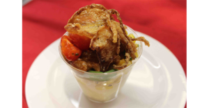 UMW Dining Service's BBQ Pork Parfait was featured in Food Management magazine. 