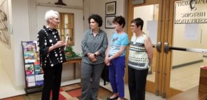 The local Questers 1944 chapter presented a generous donation to the Department of Historic Preservation. Professors Andréa Livi Smith and Christine Henry accepted the donation on behalf of the department.
