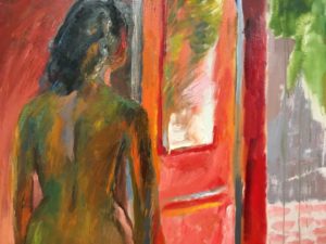 Detail of Untitled by Phyllis Ridderhof Martin.