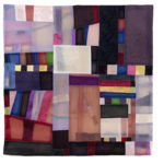 Wonju Seo, Wrapping with Blessings, 2009. Hand-sewn textile, Korean silk, and colored silk thread.
