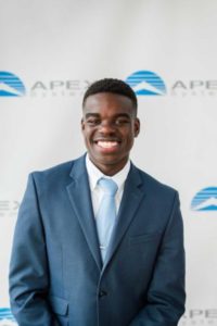 Senior Nehemia Abel received the Grace Mann Launch Award during the virtual Eagle Awards ceremony on Friday.