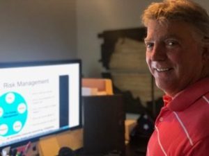 John Burrow, a lecturer in the College of Business, was recognized with the Graduate Faculty Award.