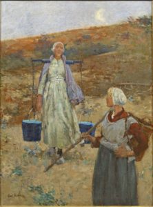 In the Dunes by Gari Melchers