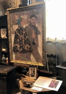 A version of the original Skaters, owned by PAFA, is on display.