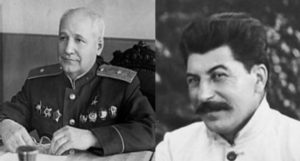 Andrei Tupolev and Joseph Stalin