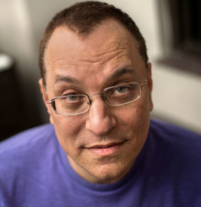 Author and disability rights activist Kenny Fries delivered the keynote address for JFMC’s Disability Awareness Month and Gender & Sexual Minorities & Allies cultural celebration at UMW. Photo credit: Michael R. Dekker.