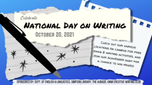 Grab a pen and join us for some literary fun!