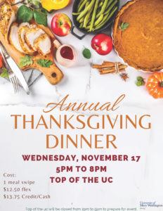 Thanksgiving Dinner Flyer