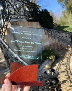 The Horseshoe Staircase at Gari Melchers Home and Studio.