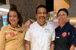Joye Thomas, Rigoberto Mendoza and Emily Bond