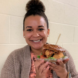 University Dining Marketing Assistant Joye Thomas