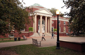 University of Mary Washington received top rankings in this year’s U.S. News & World Report. Photo by Norm Shafer.