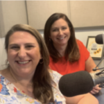 UMW Director of First Year Admissions Sarah Lindberg (left), and Dean of Admissions and Associate Vice President Melissa Yakabouski