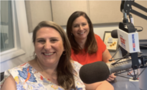 UMW Director of First Year Admissions Sarah Lindberg (left), and Dean of Admissions and Associate Vice President Melissa Yakabouski