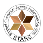 The official logo for the STARS Center (Student Transition, Access, Retention Services)
