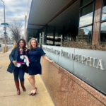 Professor of Economics Amrita Dhar in Philadelphia at the NAEE Spring Conference