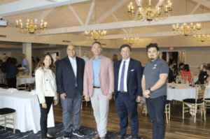 Featured speakers and panelists at the Chamber's AI in the Workplace workshop, including UMW's Anand Rao